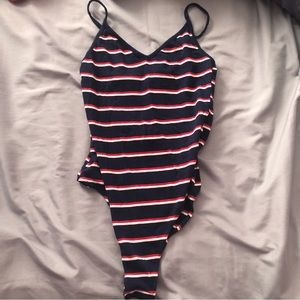Stripped Women’s Bodysuit